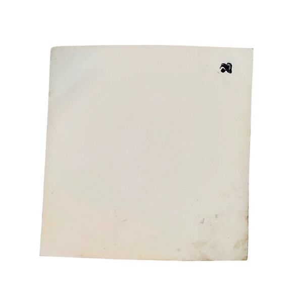 Vtg Cute Toddler & Infant Posing Together Monochrome Photography Found Snapshot - Picture 2 of 4